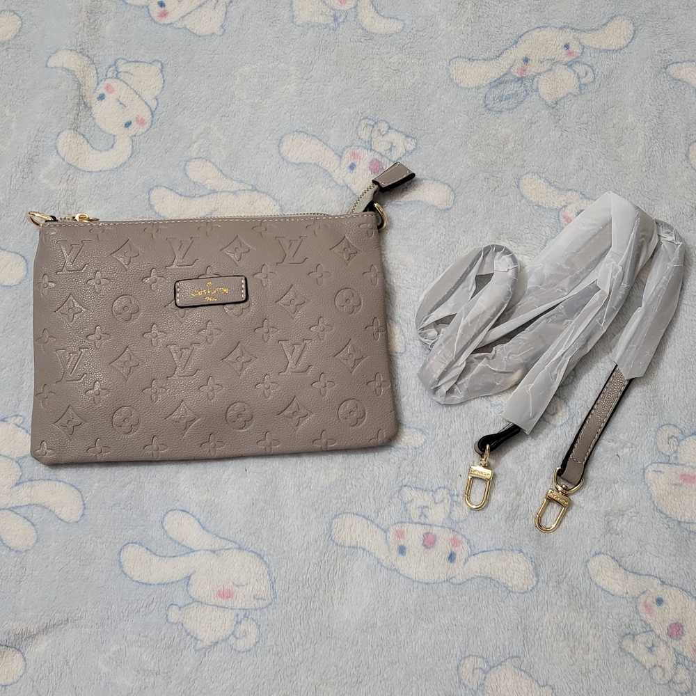 Warm Tone Grey Crossbody Purse